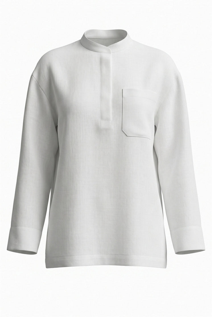 camicia donna cantico bianco