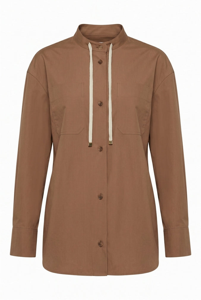 camicia donna mali castagna