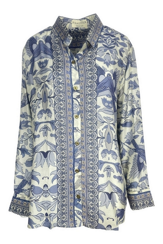 camicia fantasia fiori