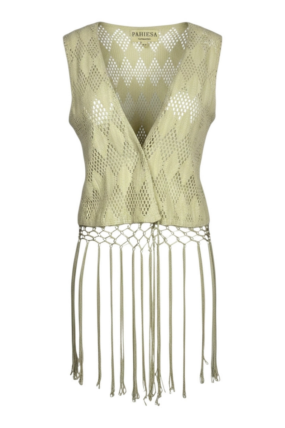 gilet con frange