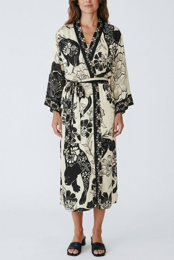 kimono fantasia fiori