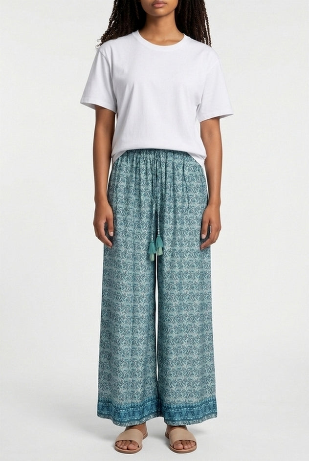 pantalone fantasia cachemire