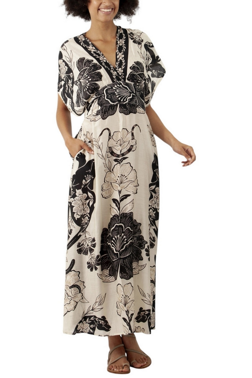 abito donna fantasia fiori