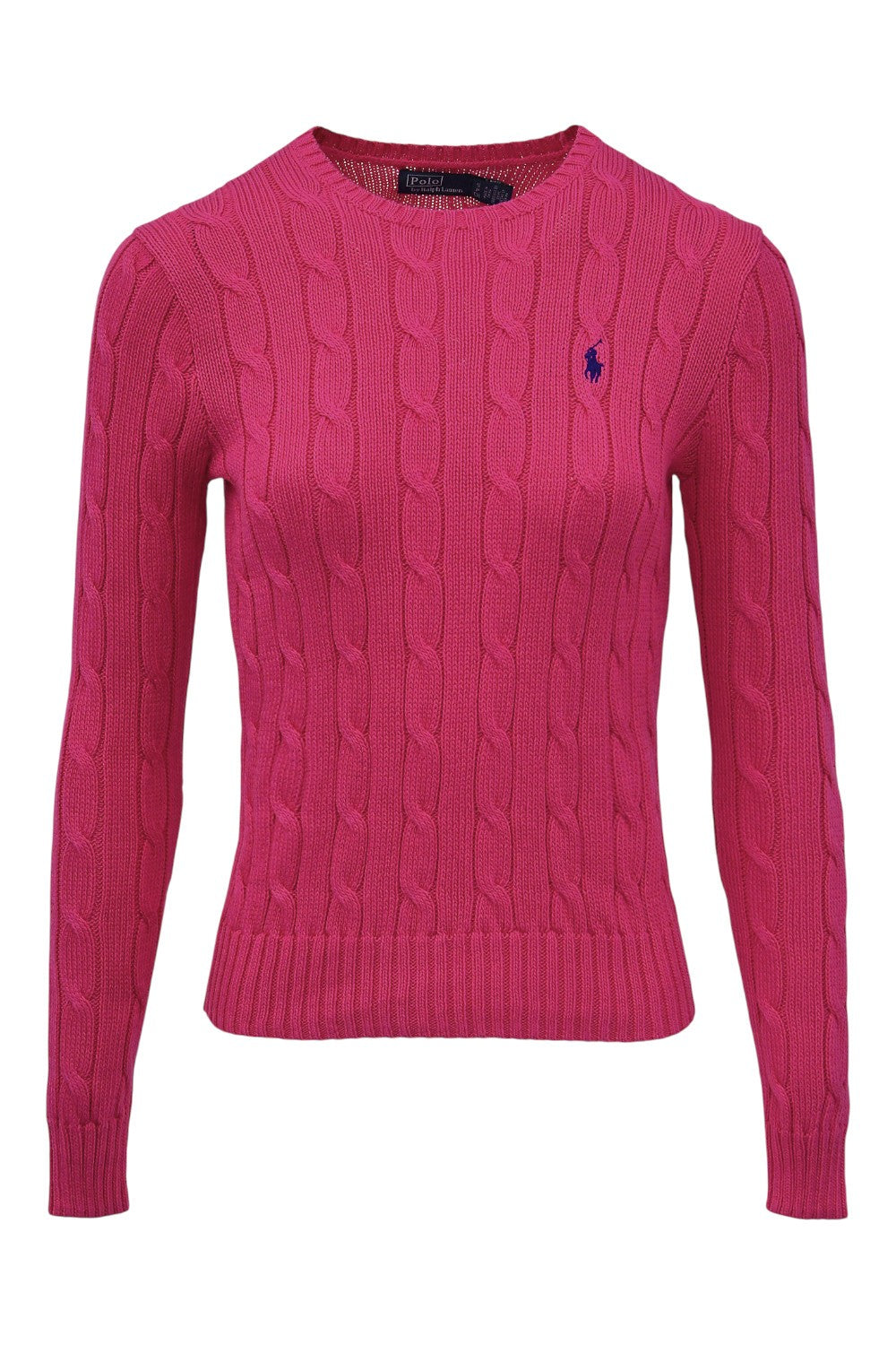 girocollo donna a trecce fucsia