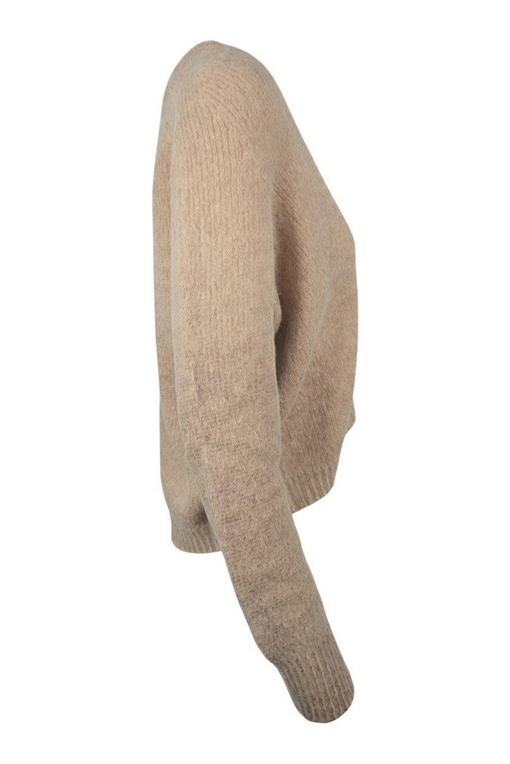 cardigan corto in alpaca