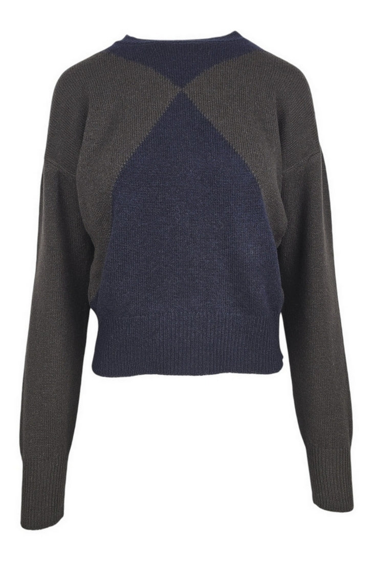 maglia fantasia rombi