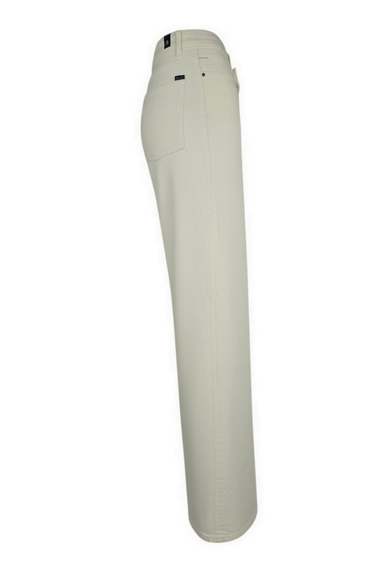 pantalone flair in gabardina