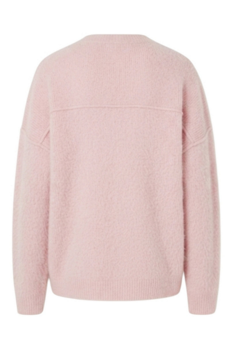 maglia a uovo in alpaca