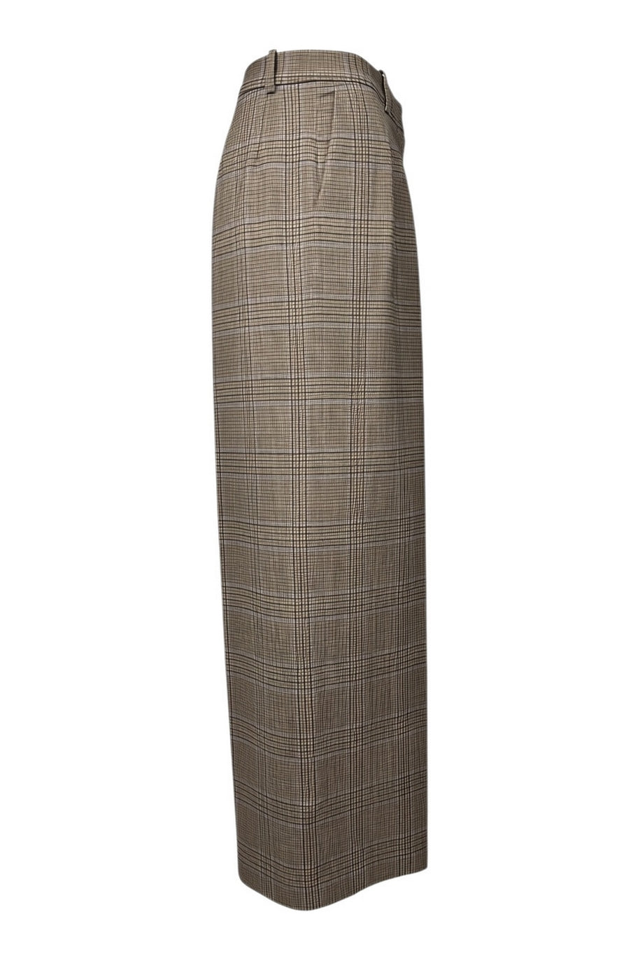 pantalone con pinces in fantasia galles