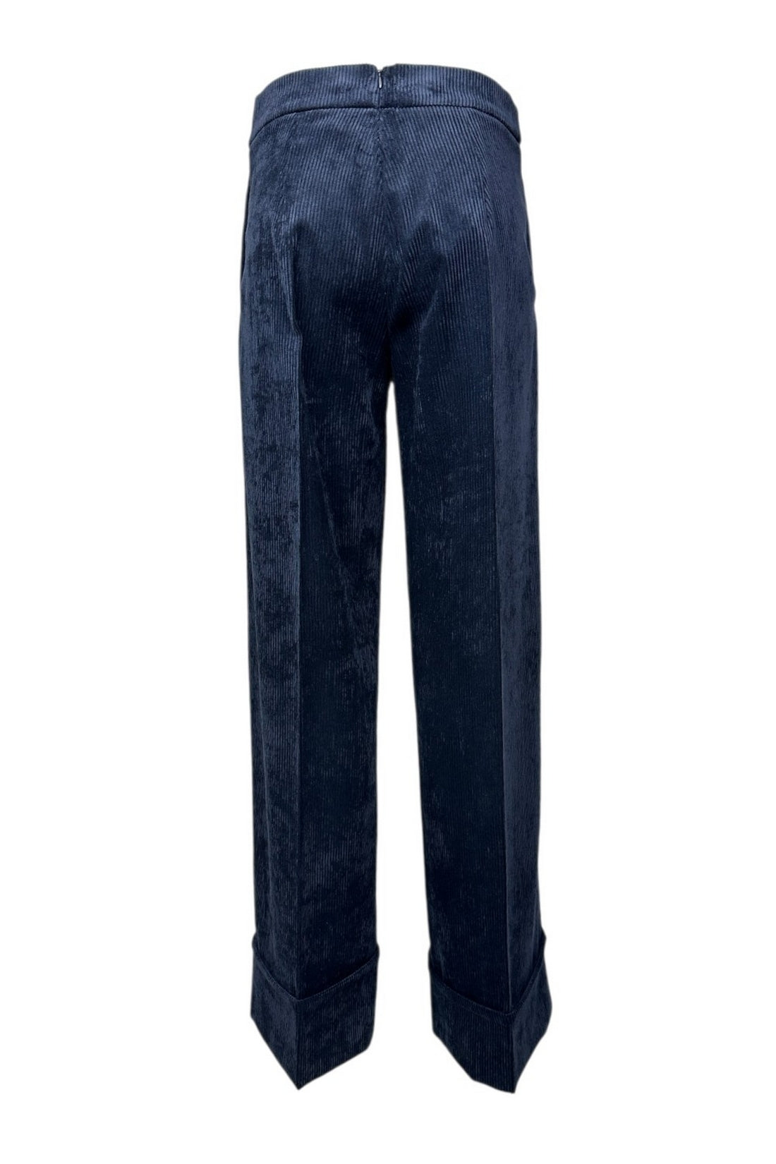 pantalone largo in velluto