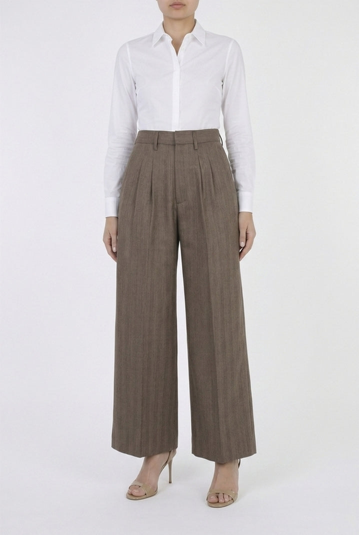 pantalone donna eloise in chevron
