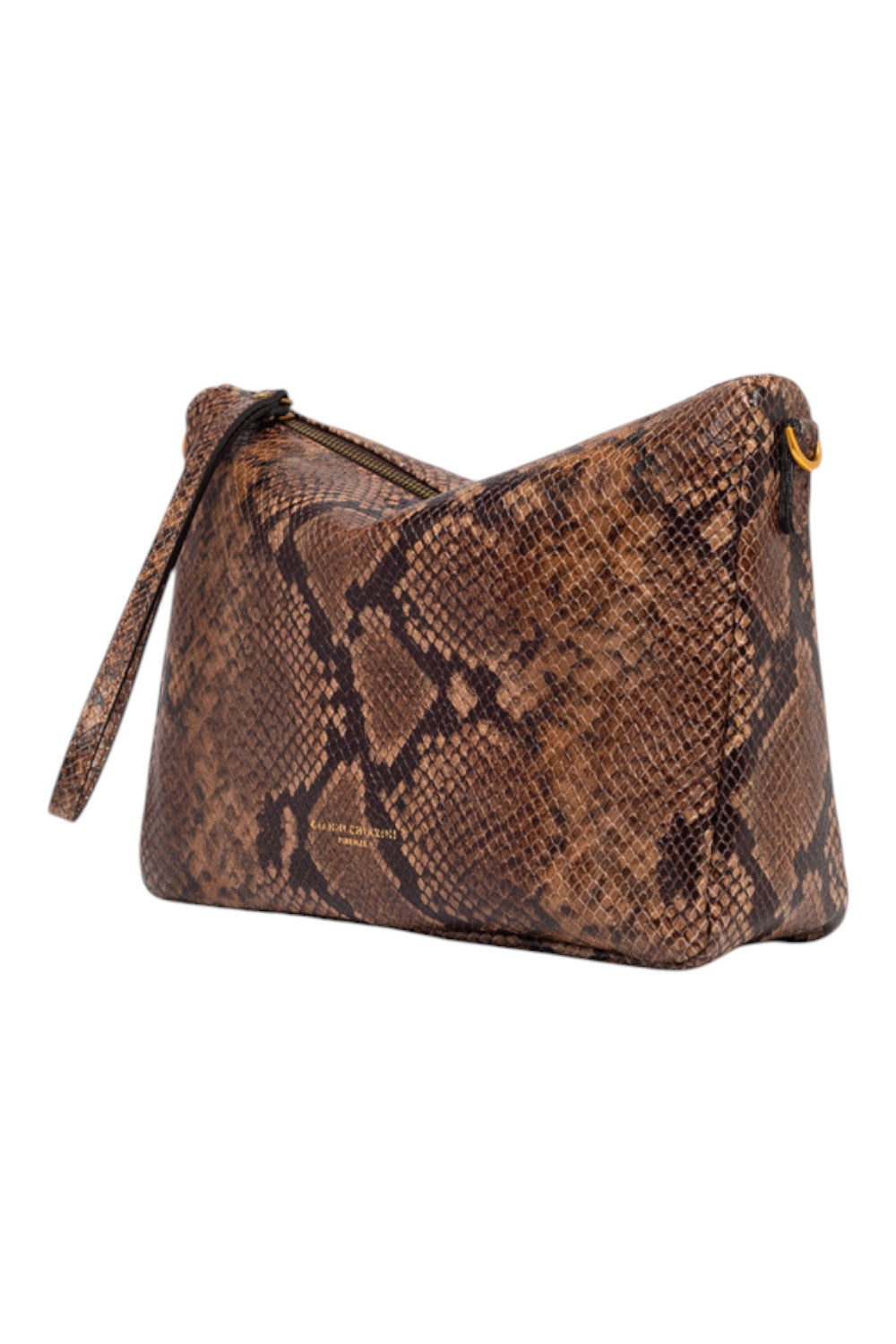 borsa noura pouch stampa pitone