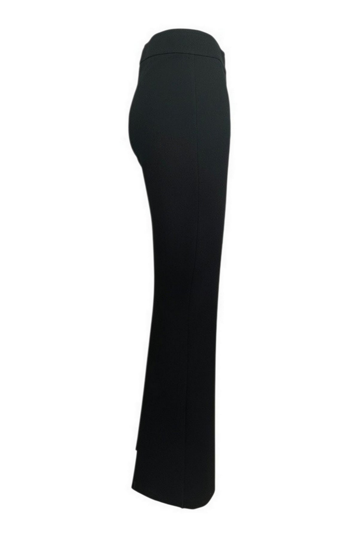 pantalone a zampa in crepe