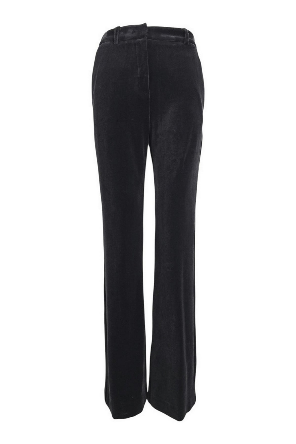 pantalone in velluto liscio