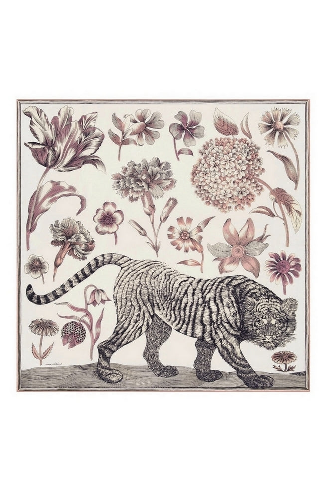 sciarpa fantasia tigre 130x130