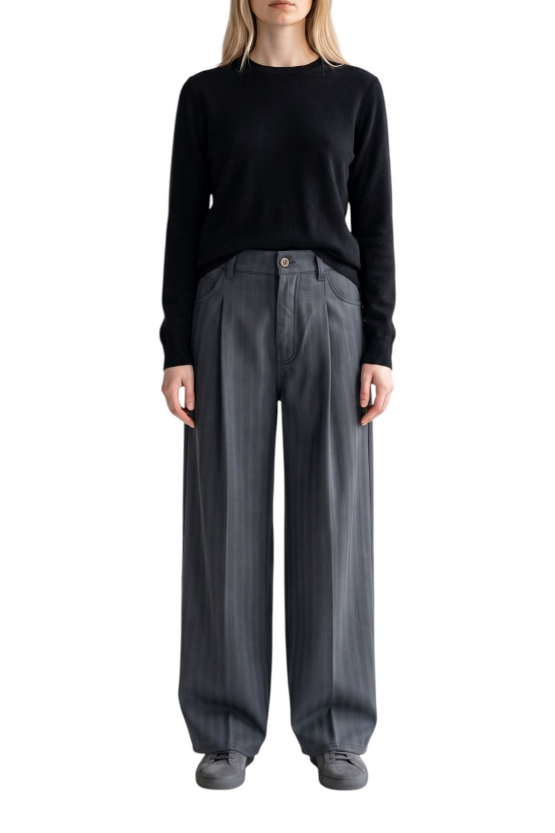 pantalone in cotone resca