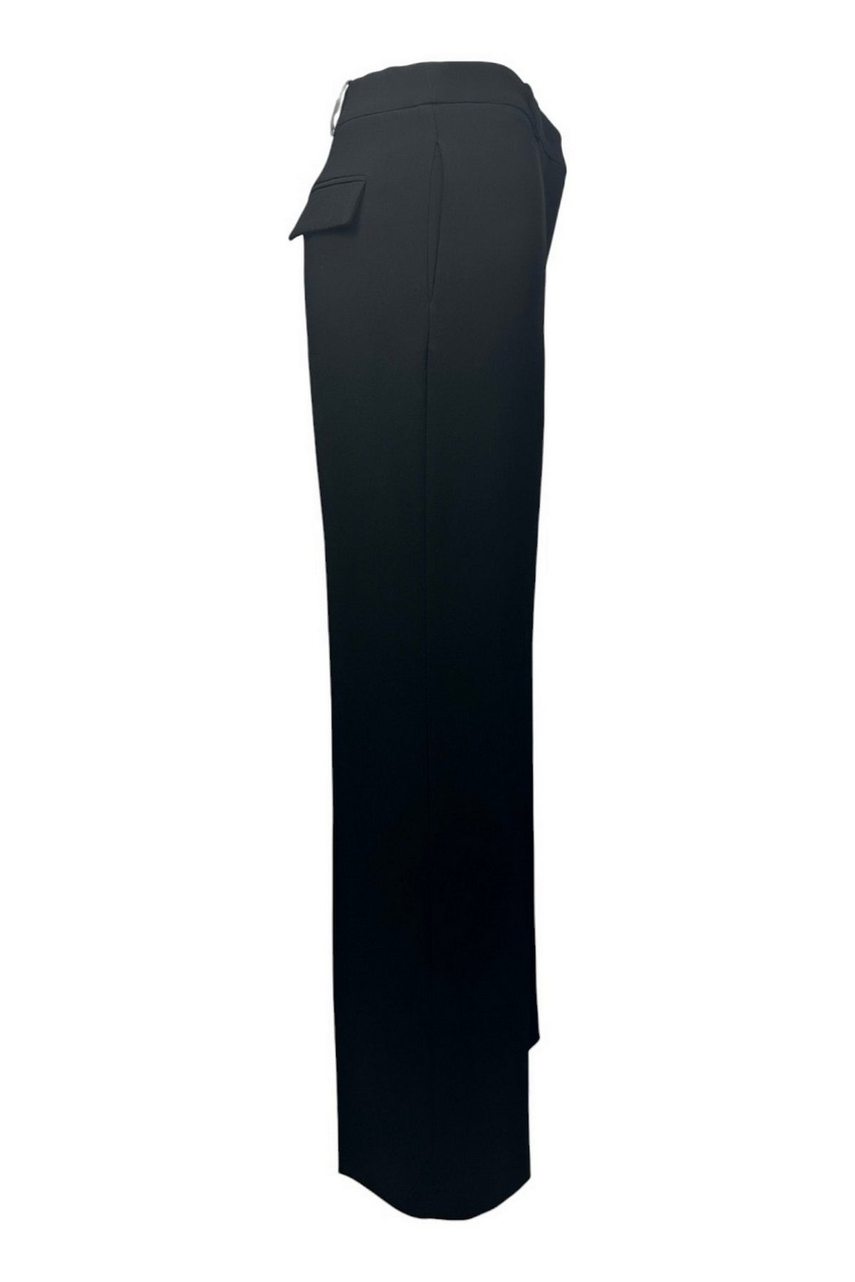 pantalone largo in cady