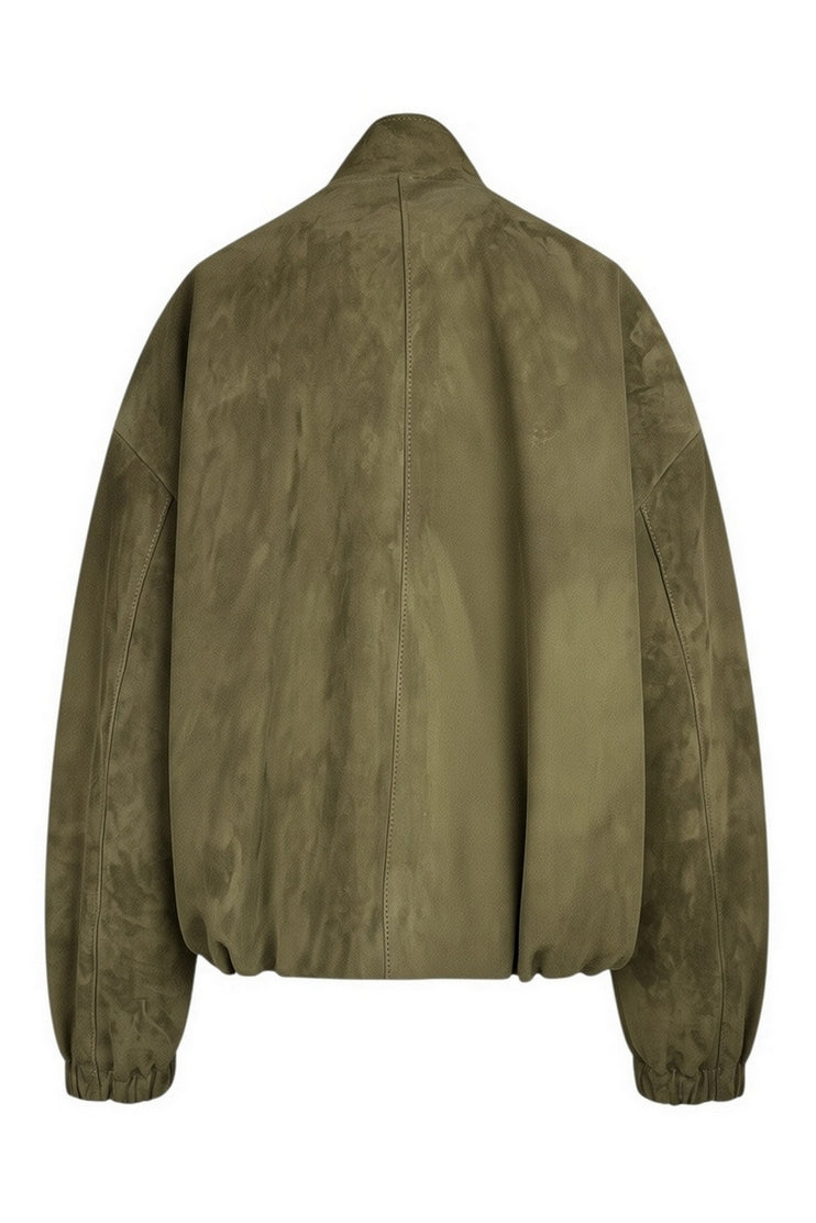 bomber over in camoscio