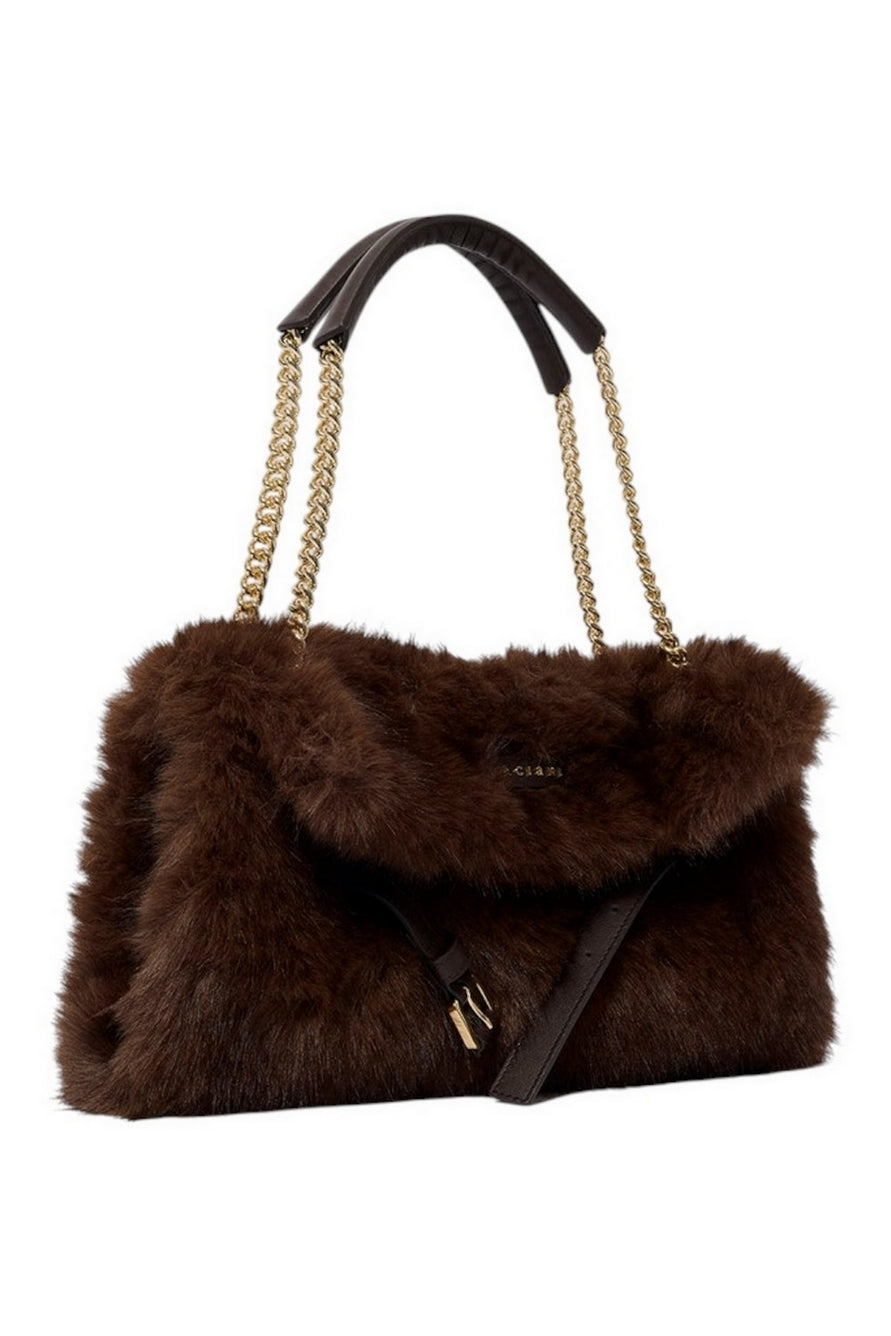 borsa venus media in ecopelliccia