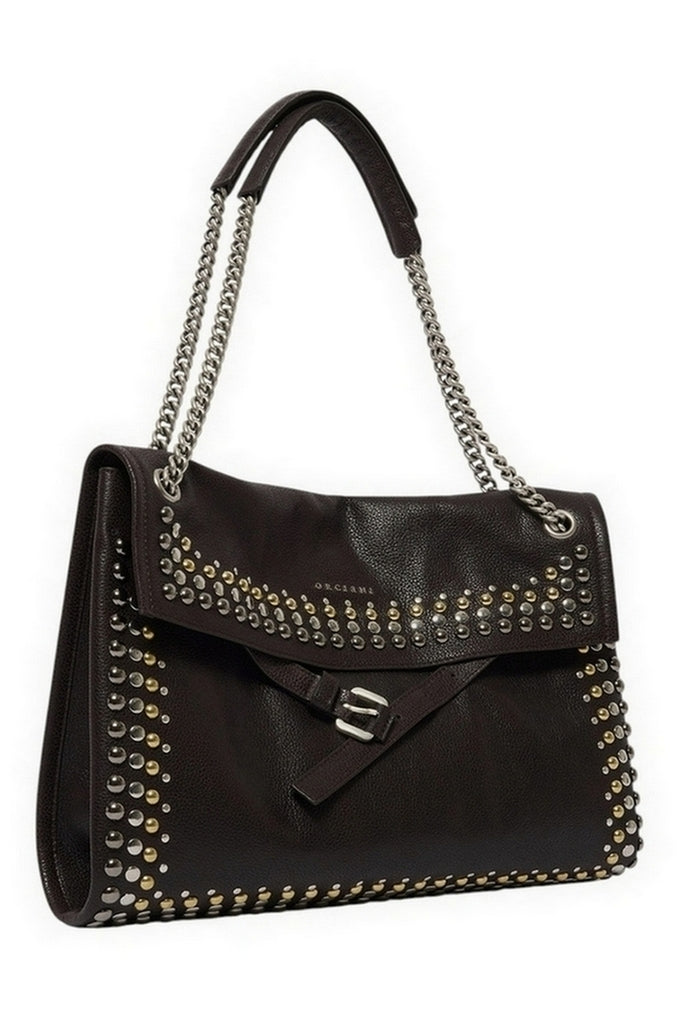 borsa venus media con borchie