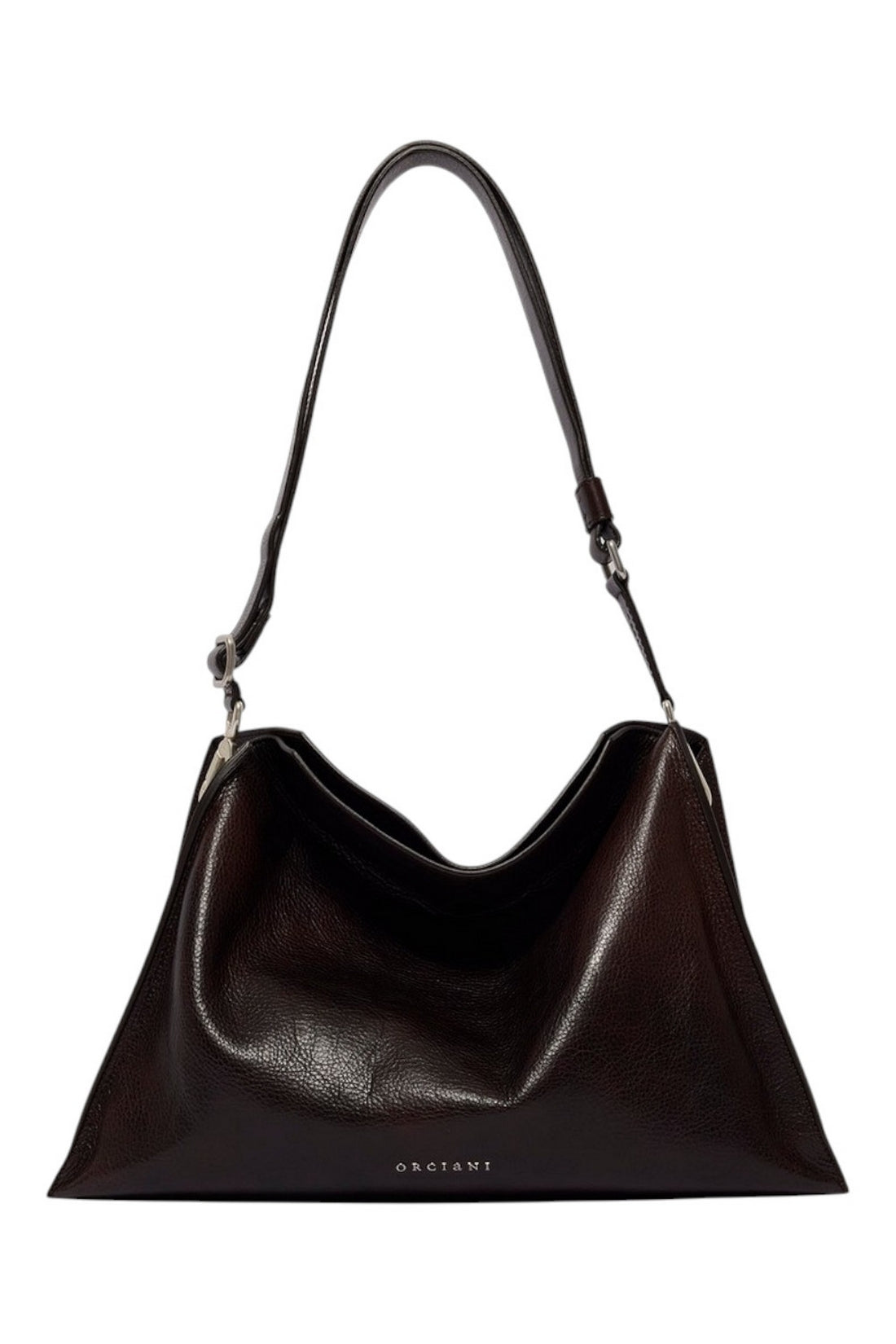 borsa trinity media in pelle liscia