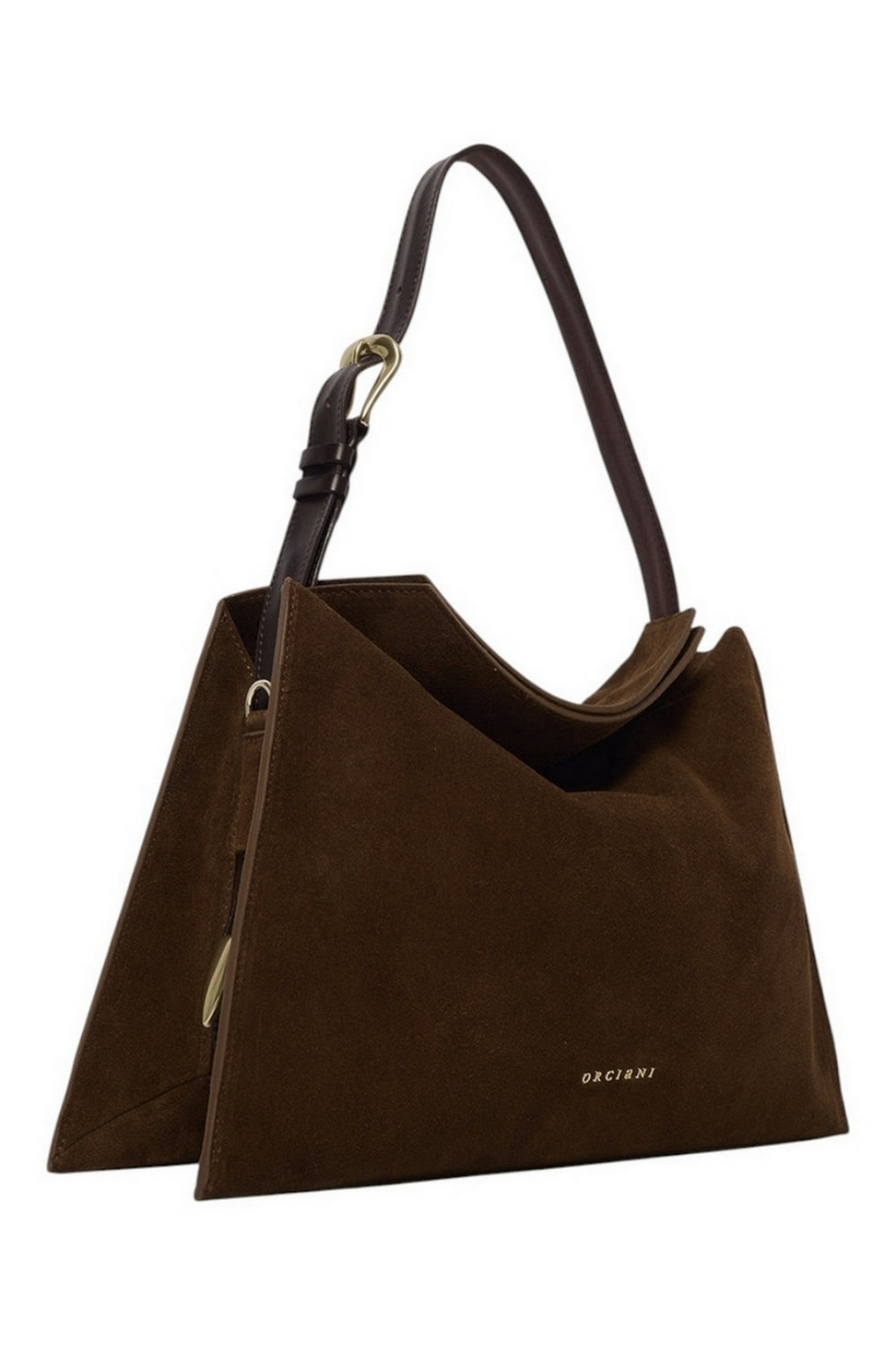 borsa donna trinity media in camoscio