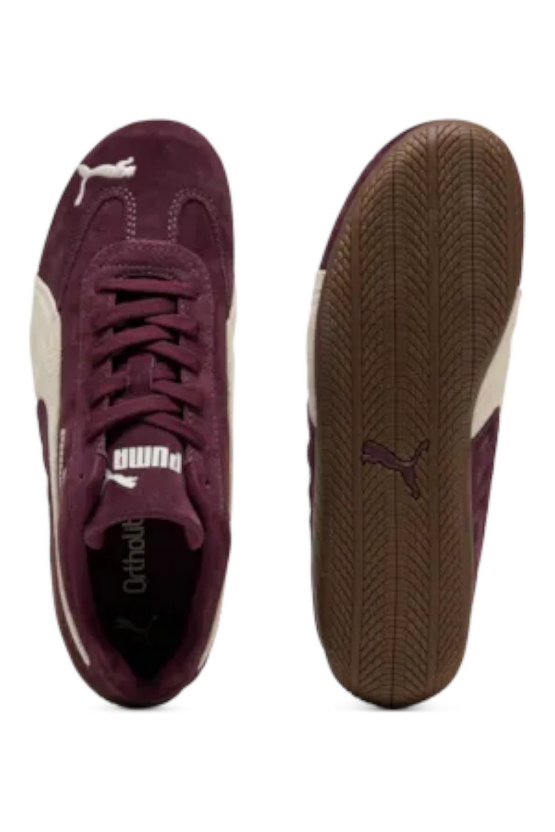 sneakers speedcat in camoscio
