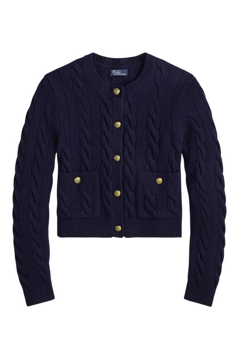 cardigan a trecce