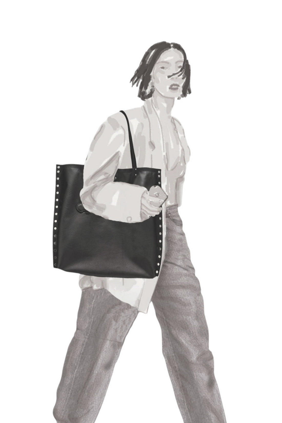 borsa a spasso in stampa cocco foulard70