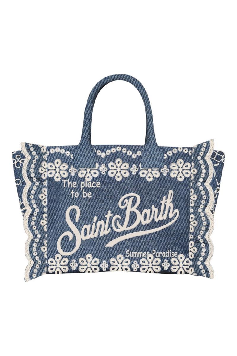 borsa donna colette in sangallo denim