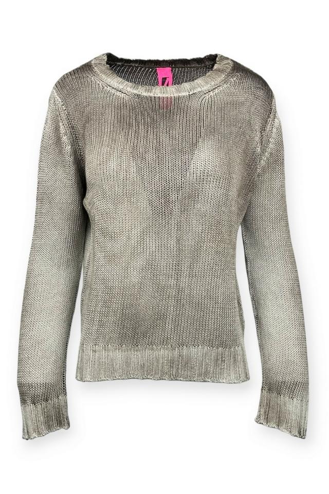 girocollo donna sfumato marrone