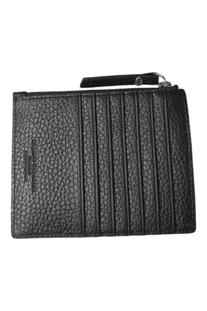 porta carte di credito donna in pelle nera