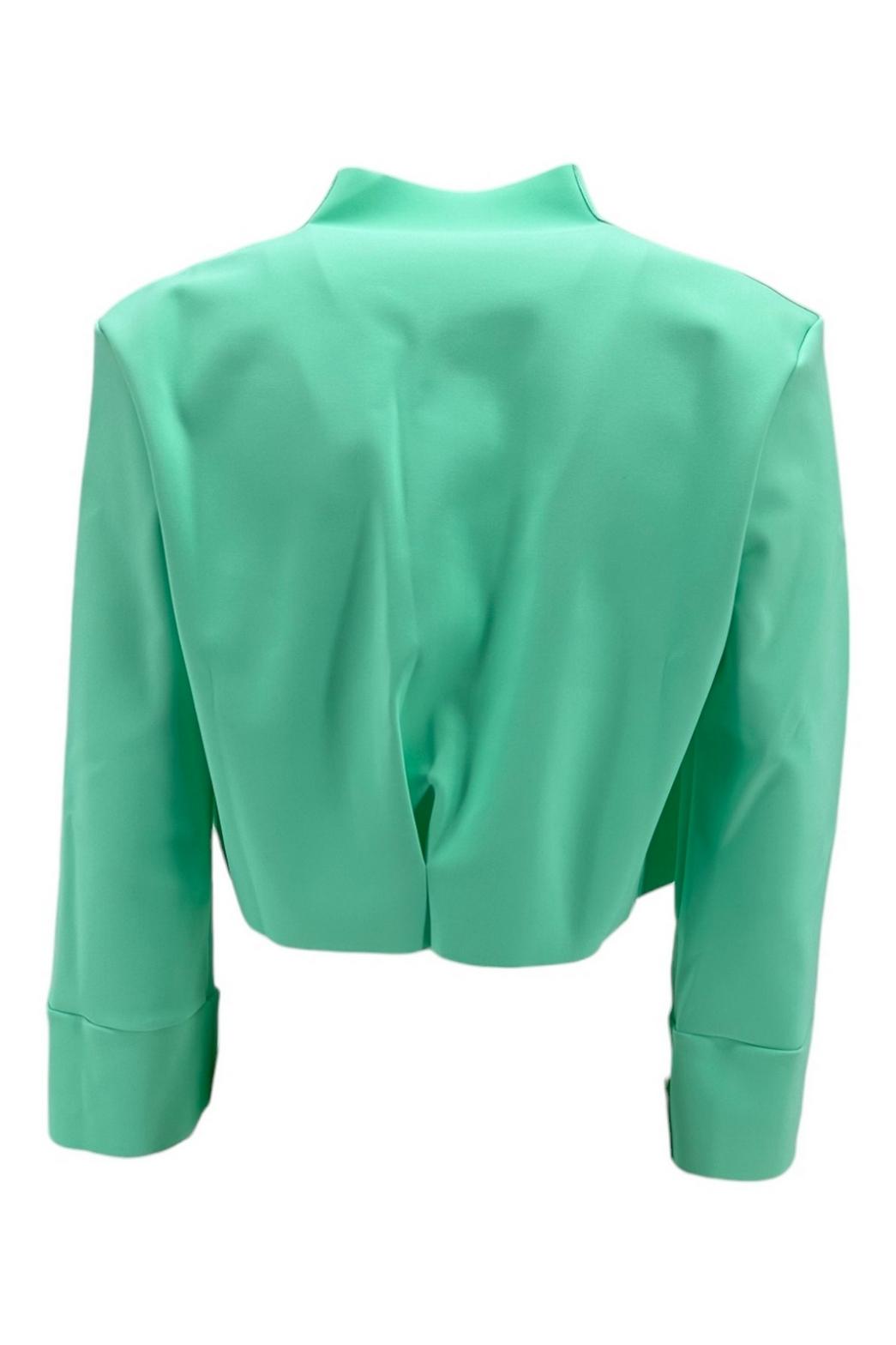 Copri spalle donna in jersey turchese