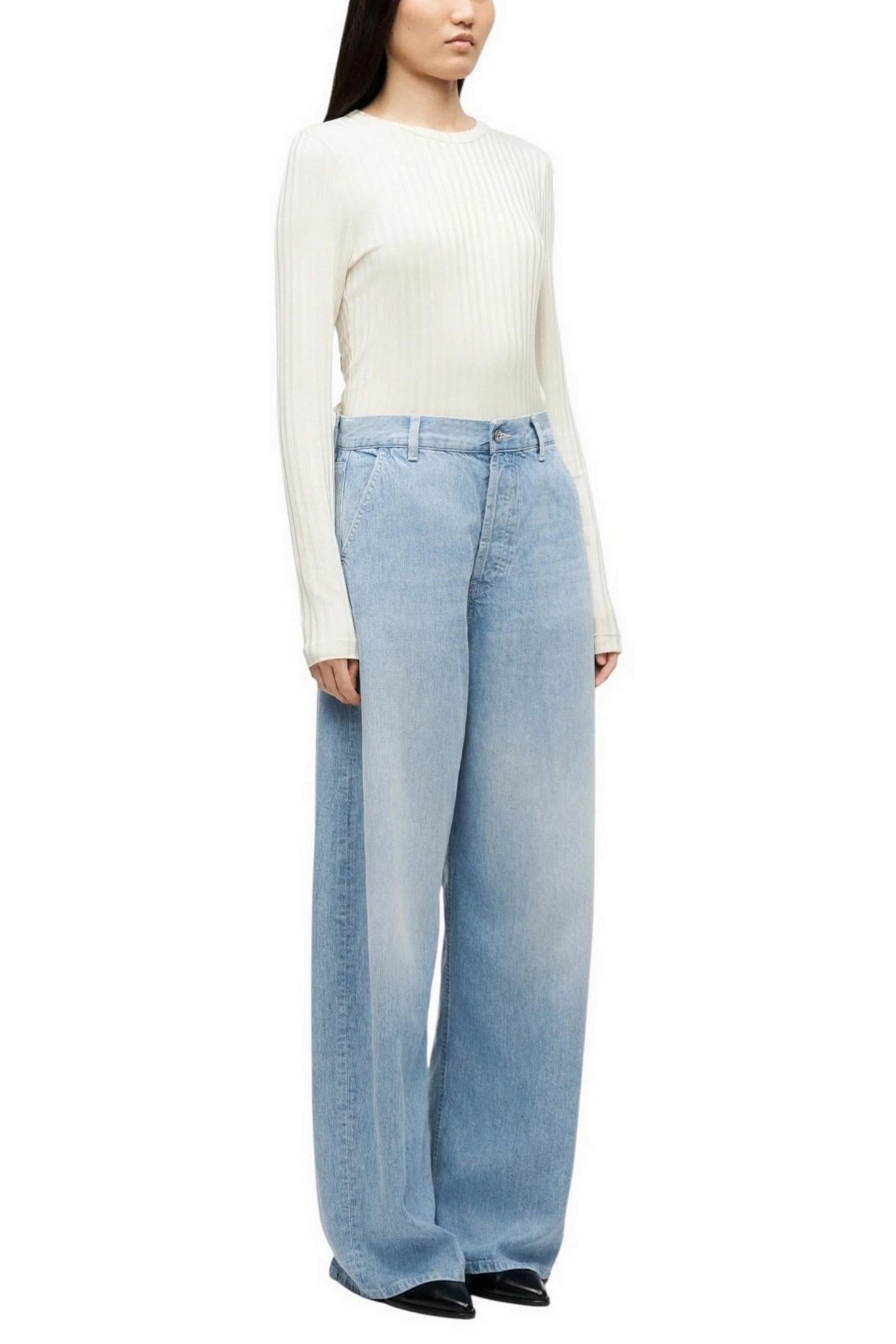 jeans donna alek denim chiaro