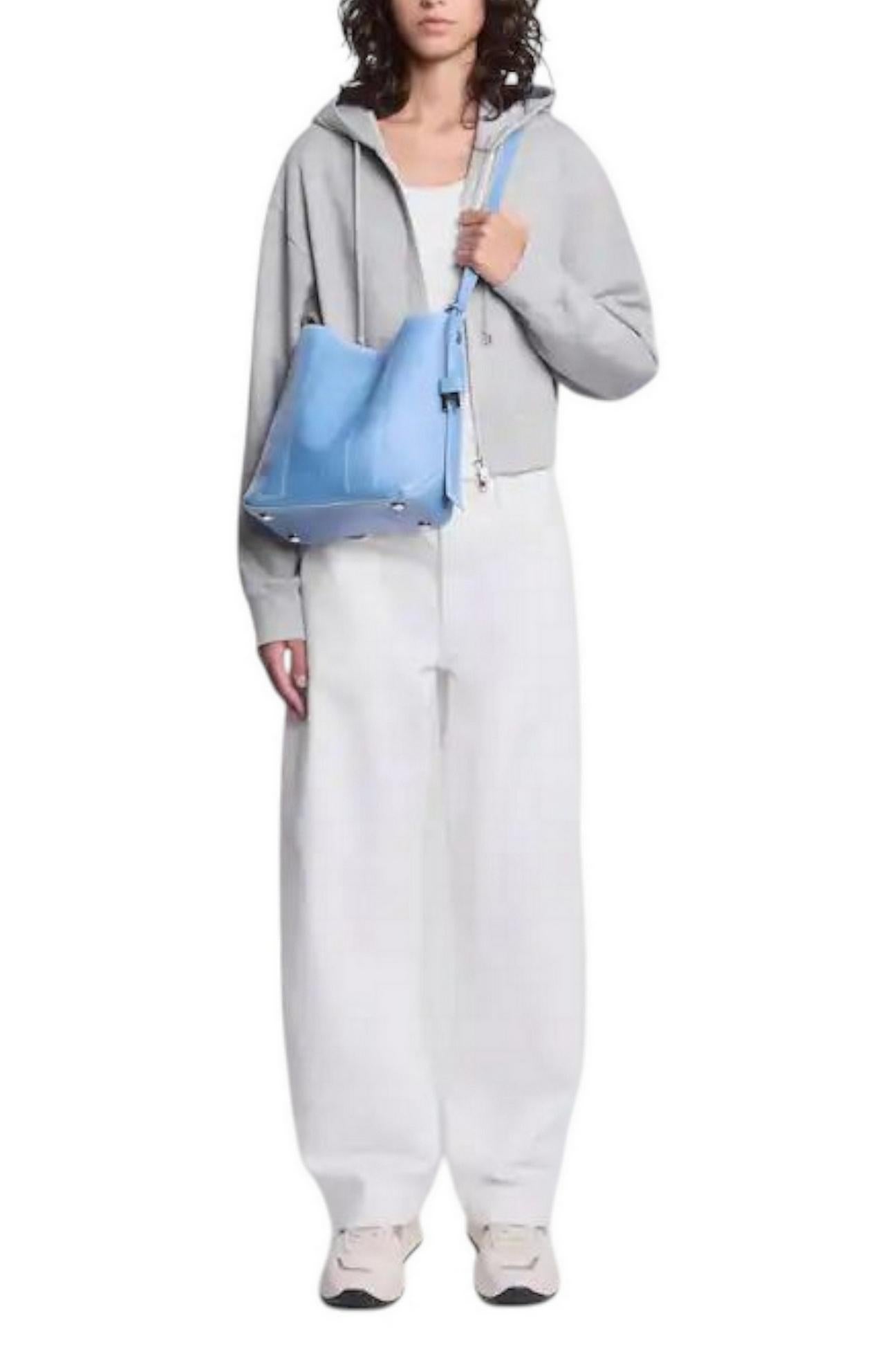 Borsa Hobo donna Hocket Piccola azzurro