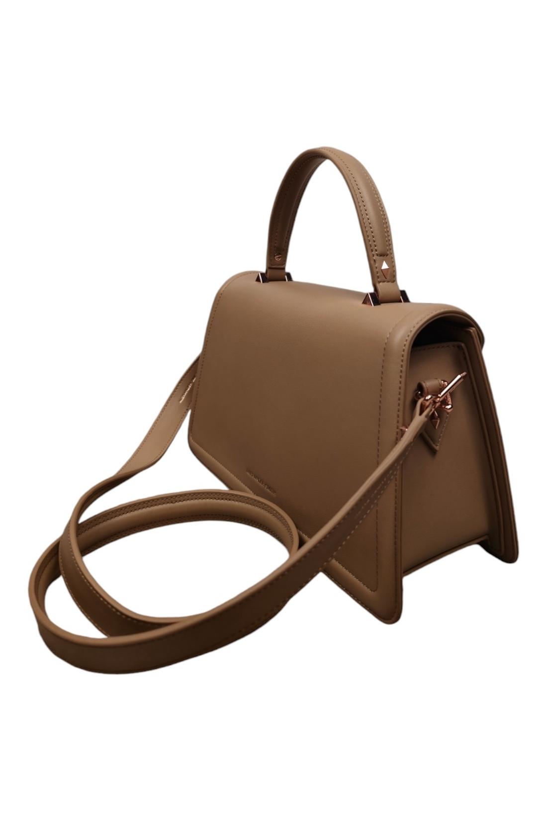 borsa donna elisabeth large in ecopelle cammello