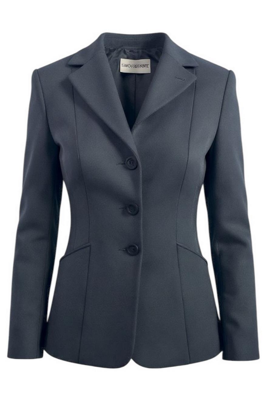 giacca donna slim nero