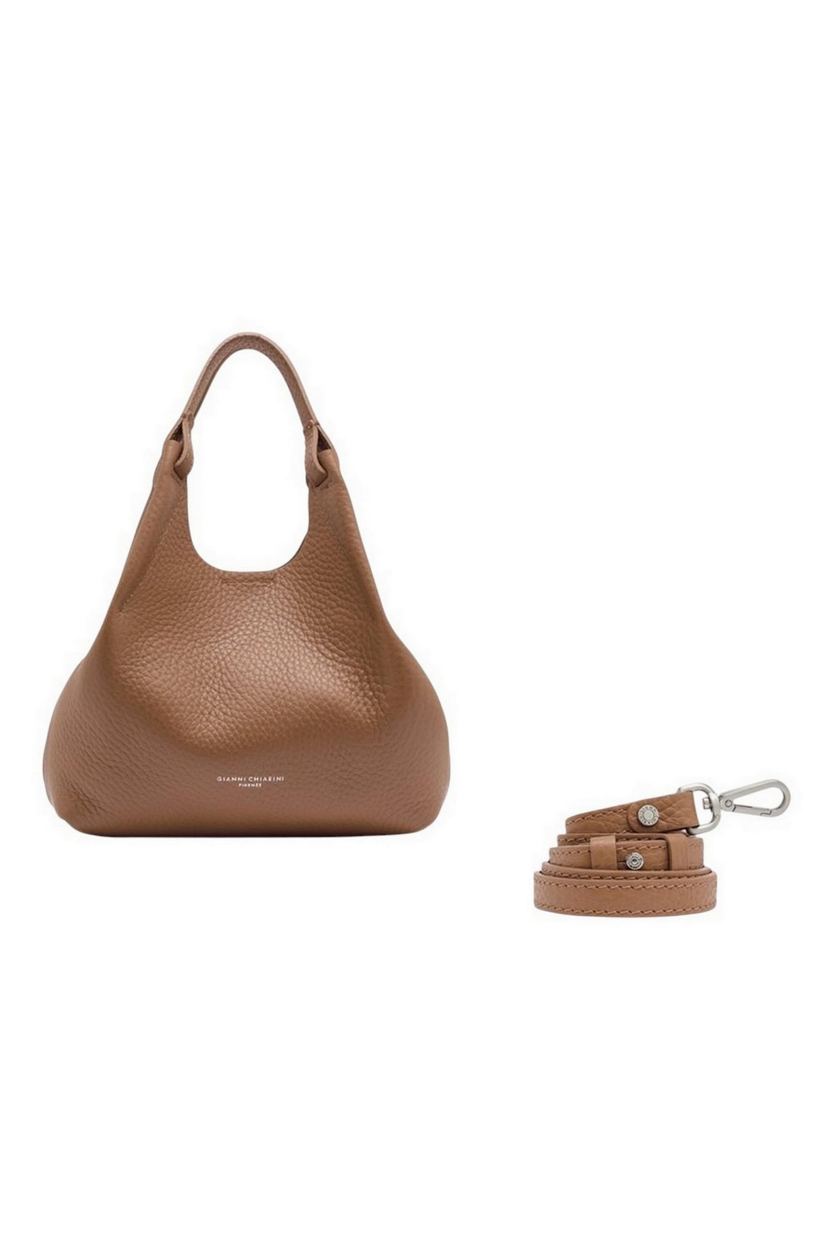 borsa donna dua media in pelle tortora