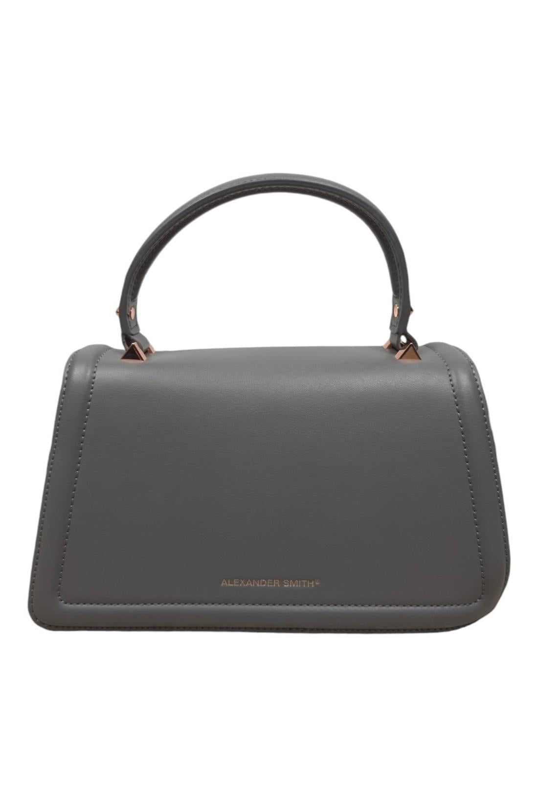 borsa donna elisabeth medium ecopelle grigio