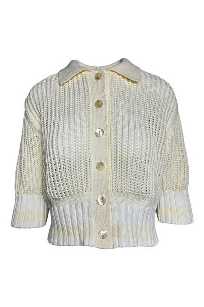 cardigan modello polo
