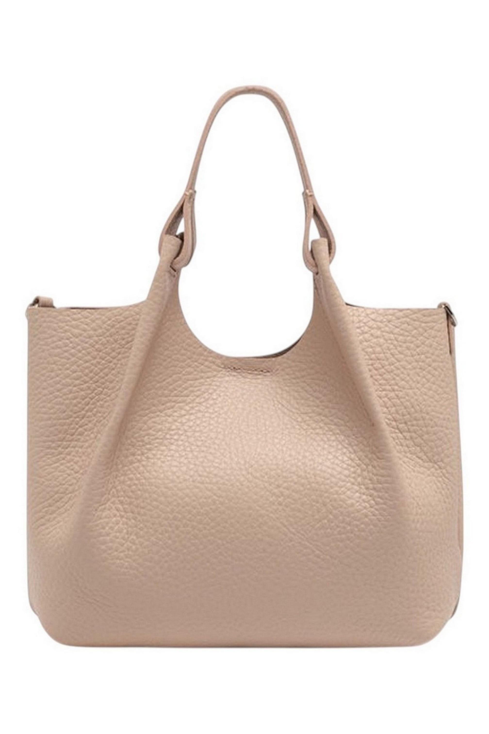 borsa donna dua media in pelle rosa