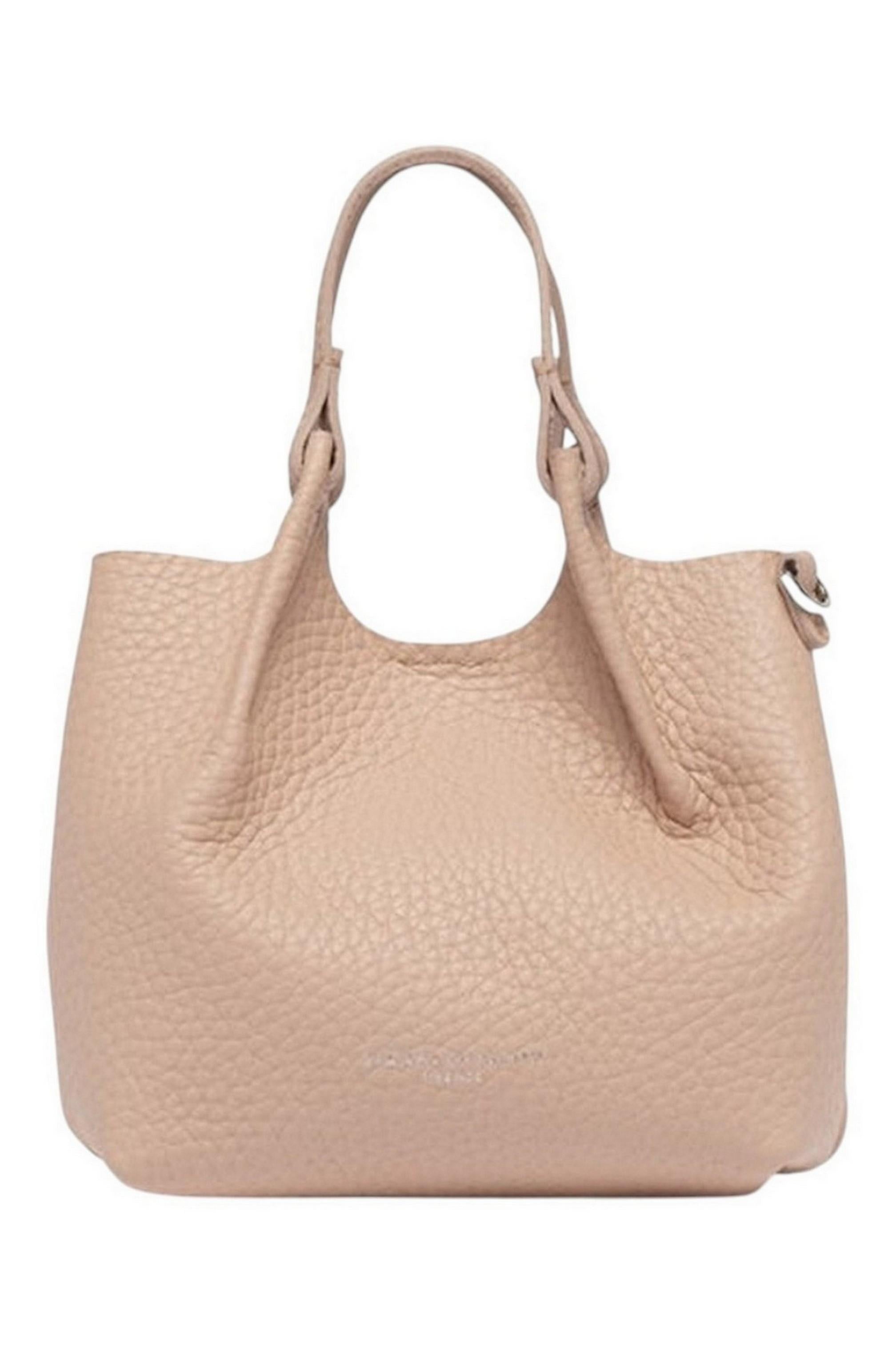 borsa donna dua piccola in pelle rosa
