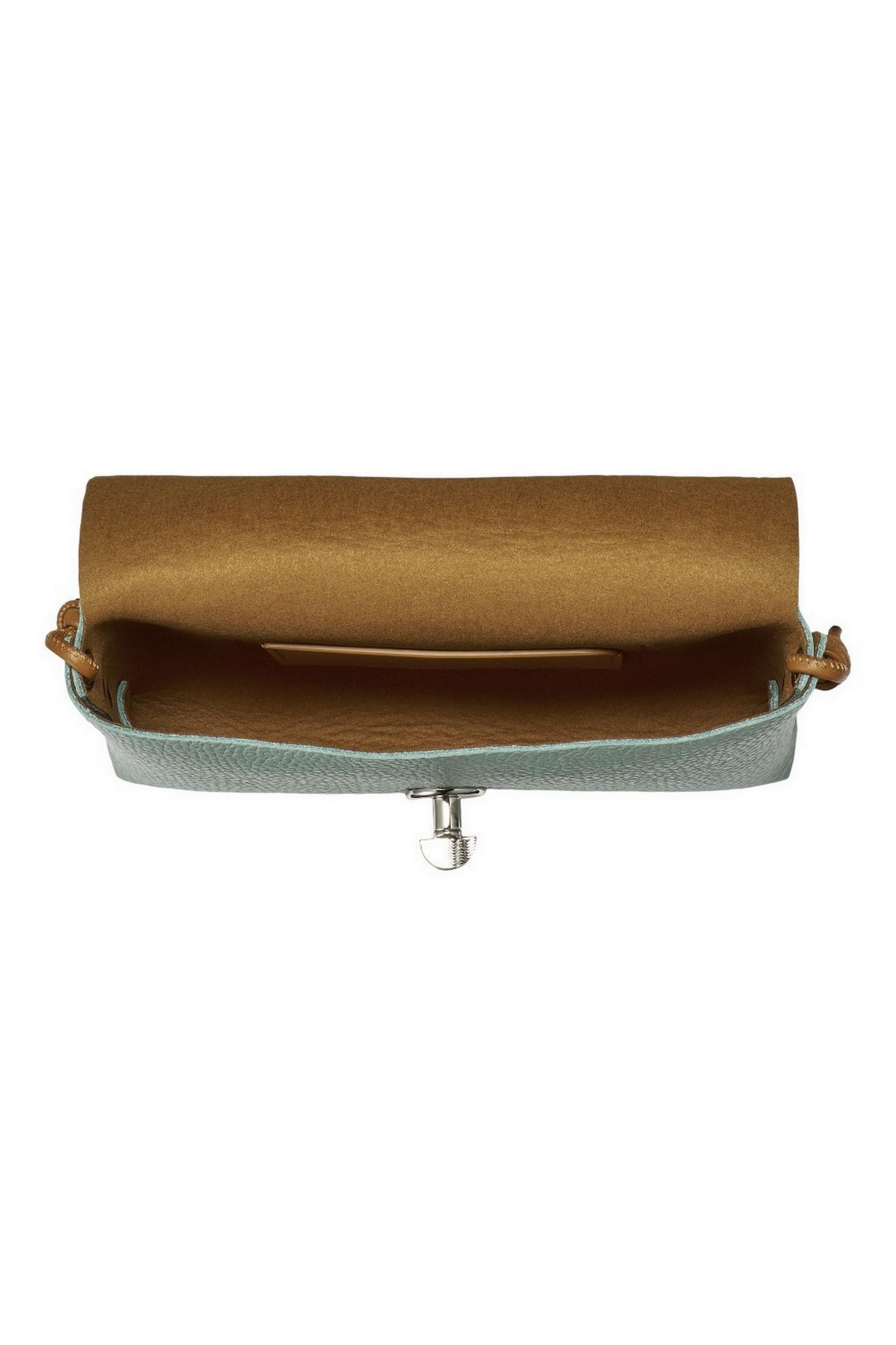 tracollina donna lettera in pelle daily acqua