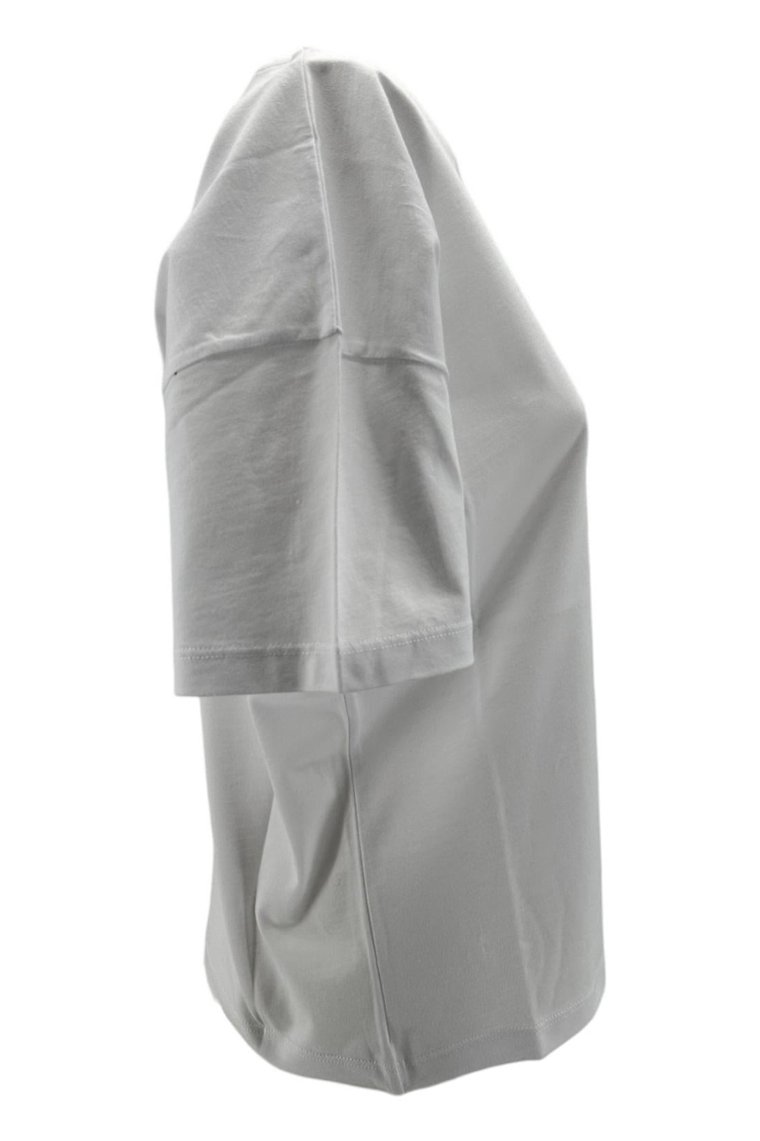 t-shirt donna bianco con taschino