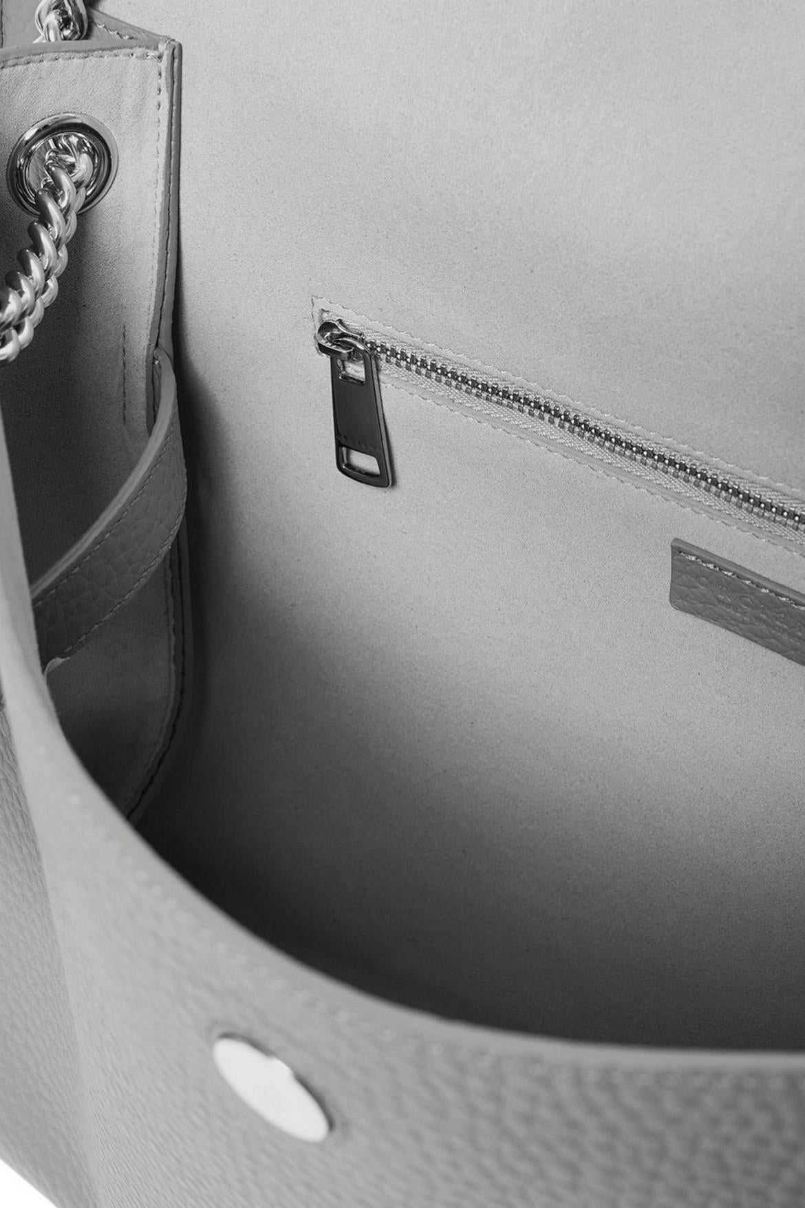 Borsa donna Venus Soft Midi in pelle martellata biscotto