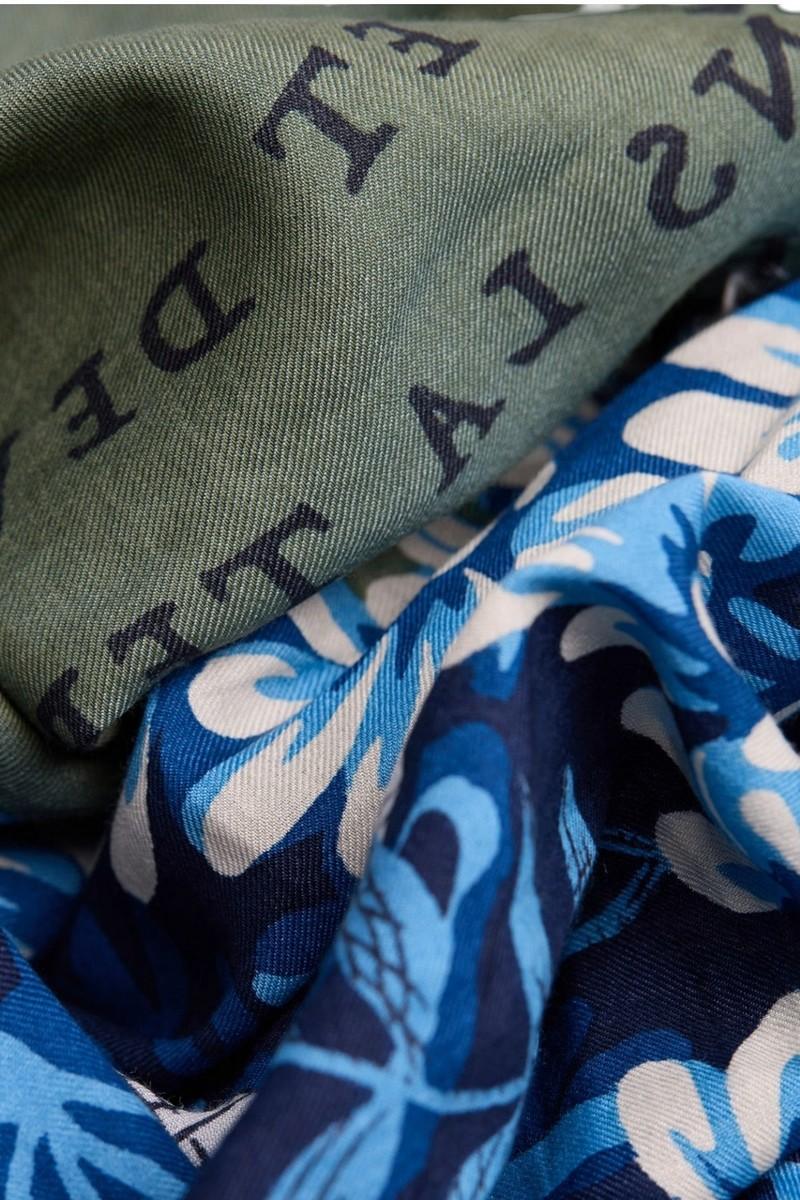 sciarpa donna 100x190 fantasia bestiaire militare