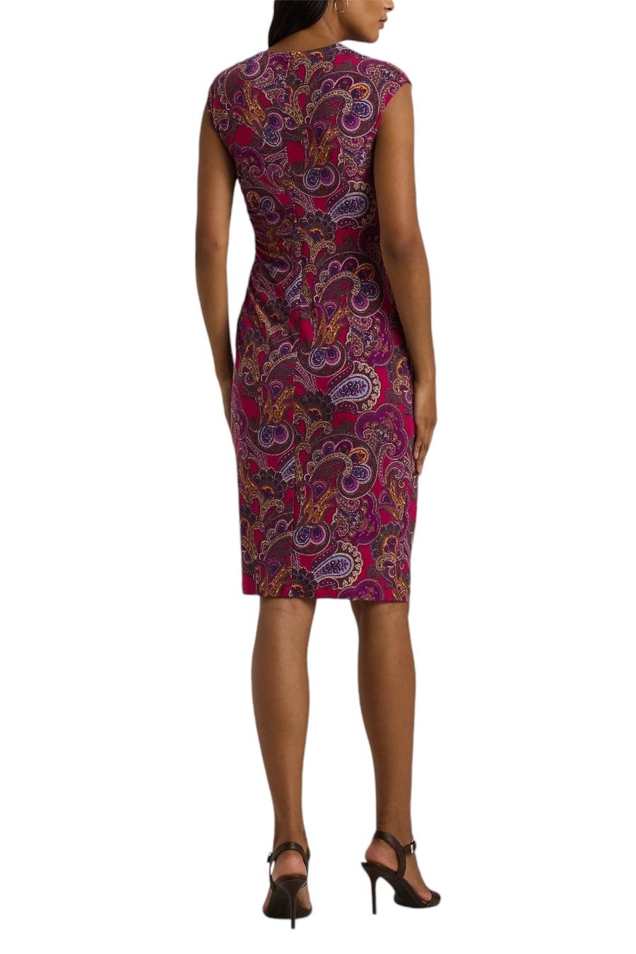 abito donna in jersey fucsia