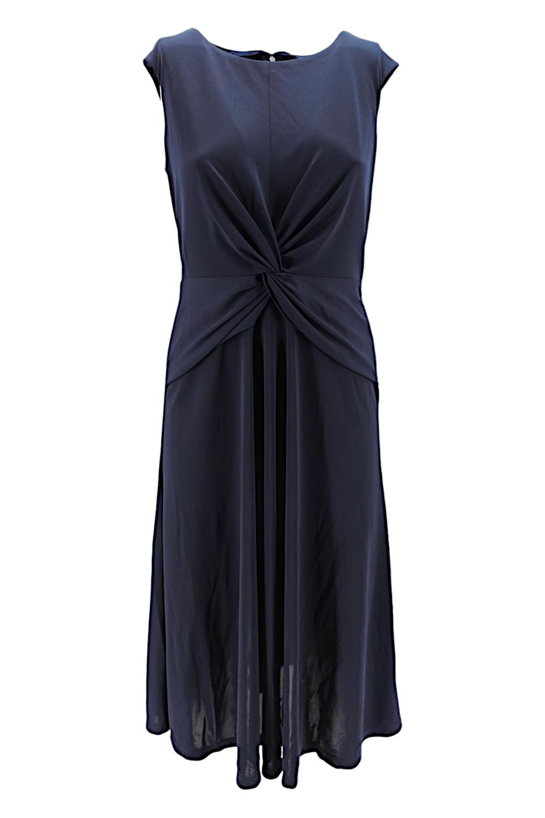 Abito donna jersey blu