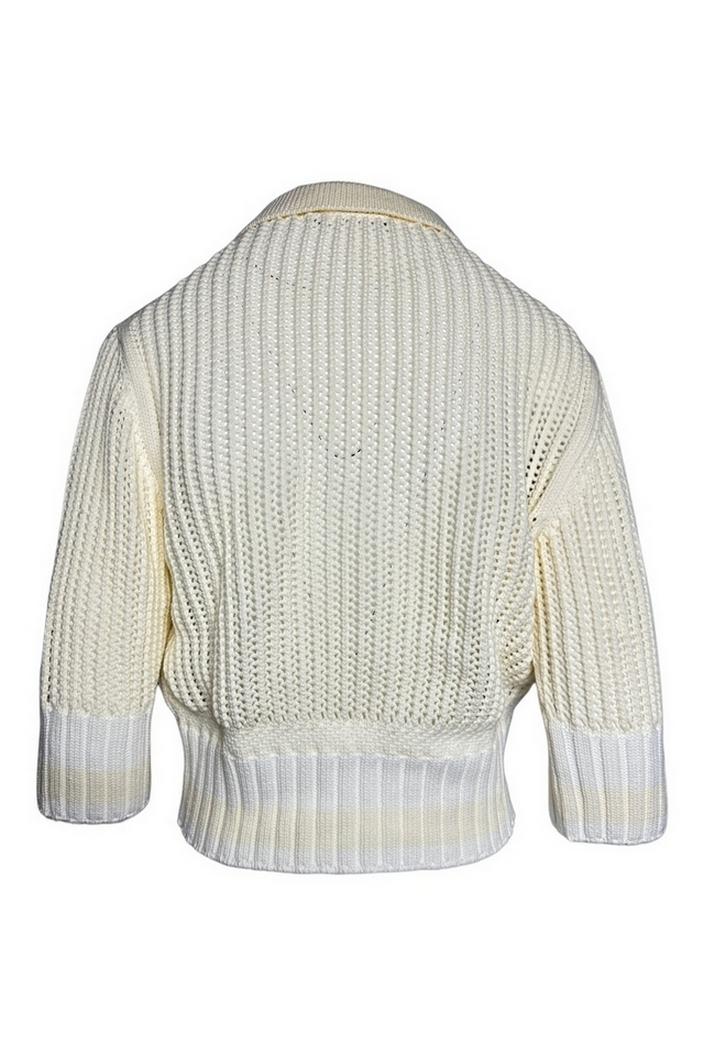 cardigan modello polo