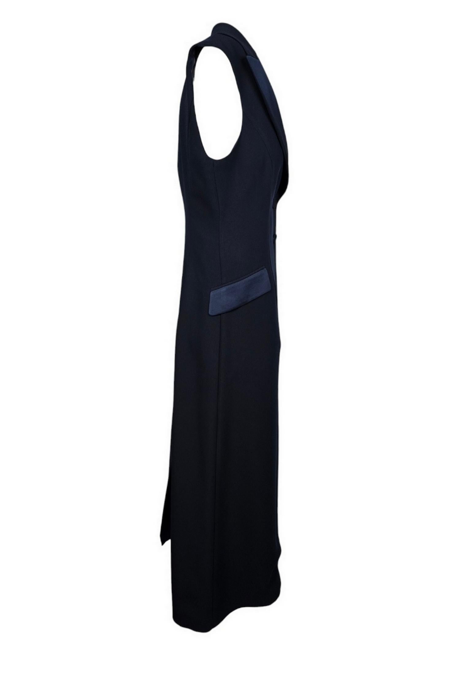 gilet donna lungo in anvers satin